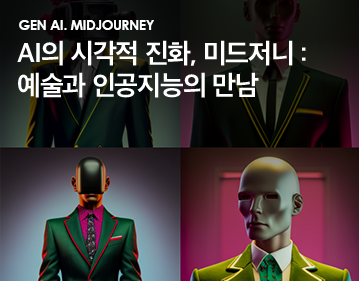 Gen AI. Midjourney AI의 시각적 진화, 미드저니 : 예술과 인공지능의 만남