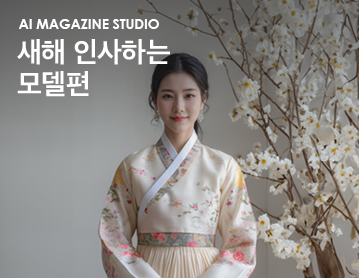 AI Magazine Studio 새해 인사하는 모델편