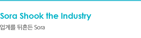 Sora Shook the Industry 업계를 뒤흔든 Sora